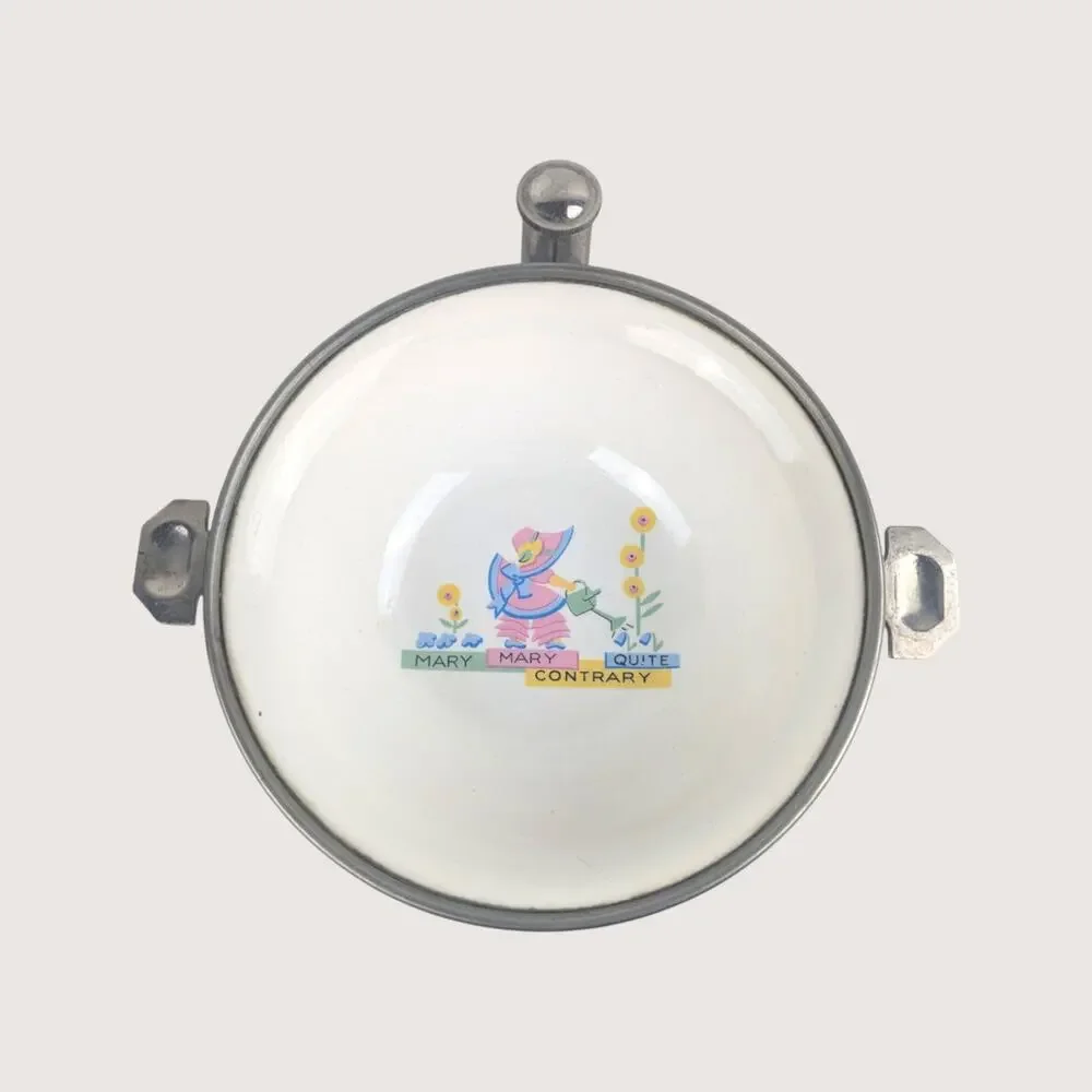 Vintage GW Company Mary Mary Quite Contrary Childrens Bowl